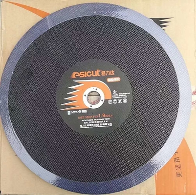 1.9mm Stainless Steel Cutting Discs 14in Angle Grinder Discs For Cutting Stainless Steel
