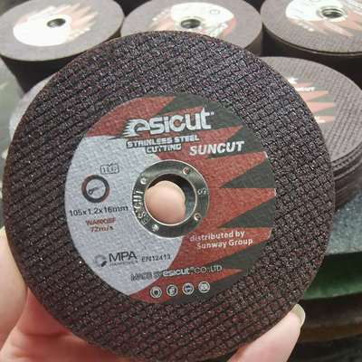 Aluminum Oxide Tcx47 Abrasive Cutting Discs 125mmx2.5mmx22mm