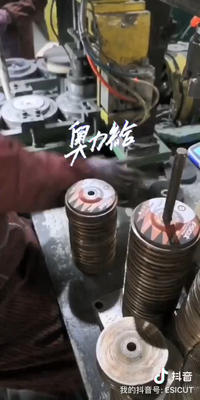 100x6x16mm super-thin abrasive metal wheel grinding discs