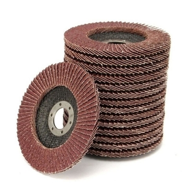 Wear Resistant 120 Grit Small 50mm 2 Inch Flap Disc For Fine Smooth Polisher
