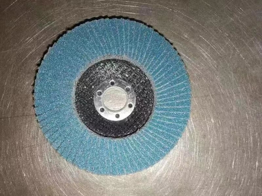 Abrasive Round Zirconium Flap Disc 100mm Grinding For Stainless Steel Metal