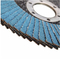 Flexible 45p Flap discs MPA EN12413 stainless steel abrasive grinding wheel polishing shining dust removal
