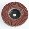115X22mm 4.5 Inch Zirconia Flap Disc 40 Grit For Furniture Polishing
