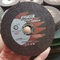 Red D105x1.2x16mm Stainless Steel Cutting Discs OEM ODM Cut Off Wheel For Grinder